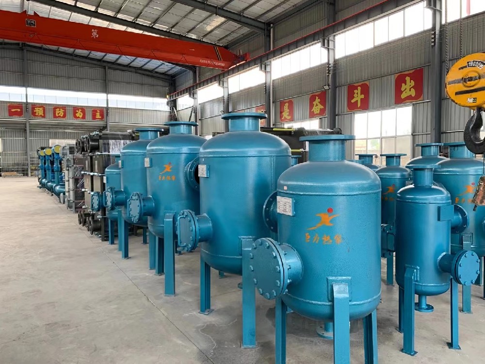 立式擴(kuò)容、旋流式除污器